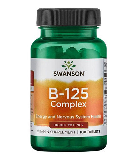 Complesso di vitamina B-125/100 Compresse. -0