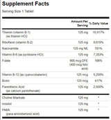 Complesso di vitamina B-125/100 Compresse. -0