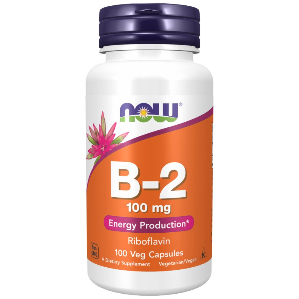 Vitamina B-2/Riboflavina 100 mg - 100 capsule