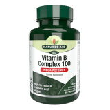 Complesso di vitamina B (Vitamin B Complex 100) 60 compresse a lento rilascio NaturesAid