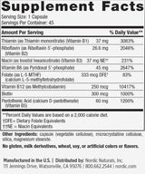 Complesso di vitamina B - 45 capsule