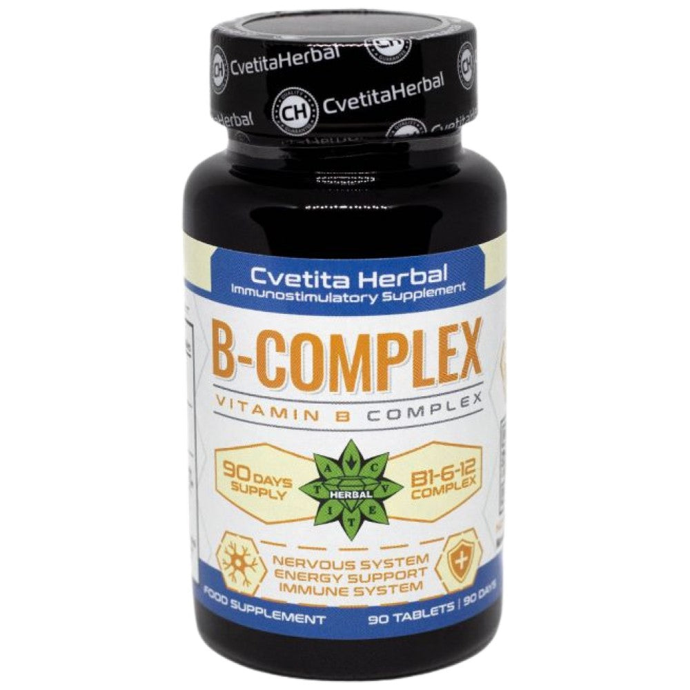 Complesso di vitamina B B1-B6-B12 - 90 Compresse