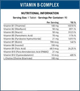 Vitalità del complesso vitamina B - 90 compresse
