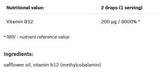 Gocce metiliche di vitamina B12 - 30 ml