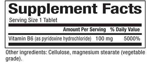Vitamina B6 100 mg 90 Compresse