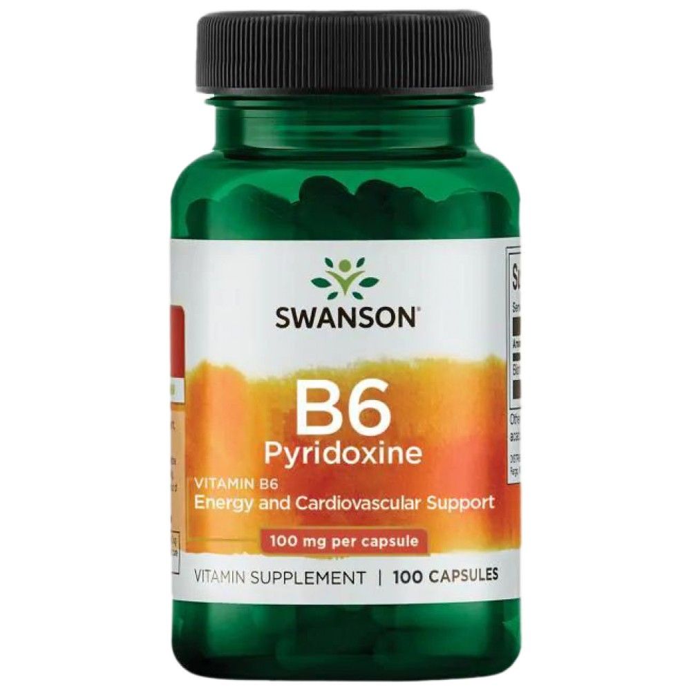 Vitamina B6 100 mg/Piridossina - 100 capsule