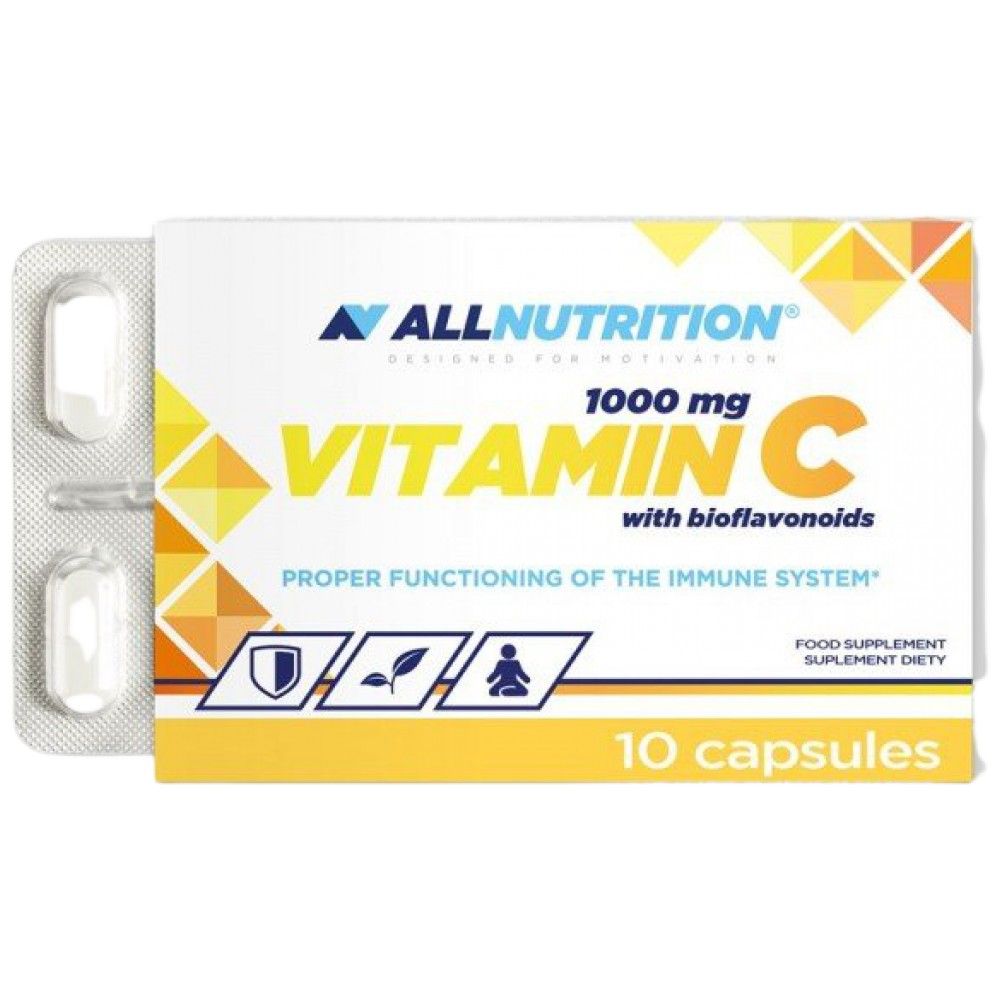 Vitamina C 1000 mg | con Bioflavonoidi - 10 capsule