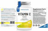 Vitamina C 1000 | con rosa canina - 30 compresse