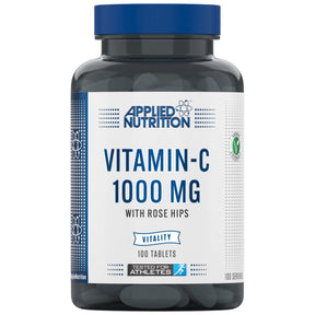 Vitamin-C 1000 mg | with Rose Hips - 100 Tablets - Nutra Best Europe
