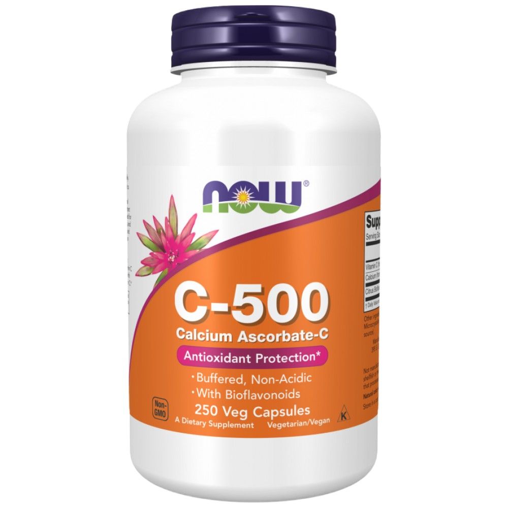 Vitamina C-500 | Ascorbato di calcio C - 250 capsule