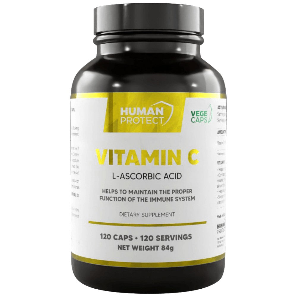 Vitamina C 500 mg | Acido L-Ascorbico - 120 capsule