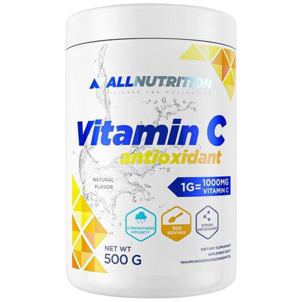 Antiossidante alla vitamina C | Polvere di vitamina C al 100% - 500 grammi