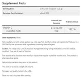 Vitamina C | Acido ascorbico - Grado farmaceutico - 454 grammi