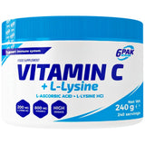 Polvere di vitamina C + L-lisina - 240 grammi