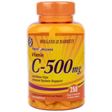 Vitamina C a rilascio temporizzato 500 mg | Con bioflavonoidi - 250 compresse