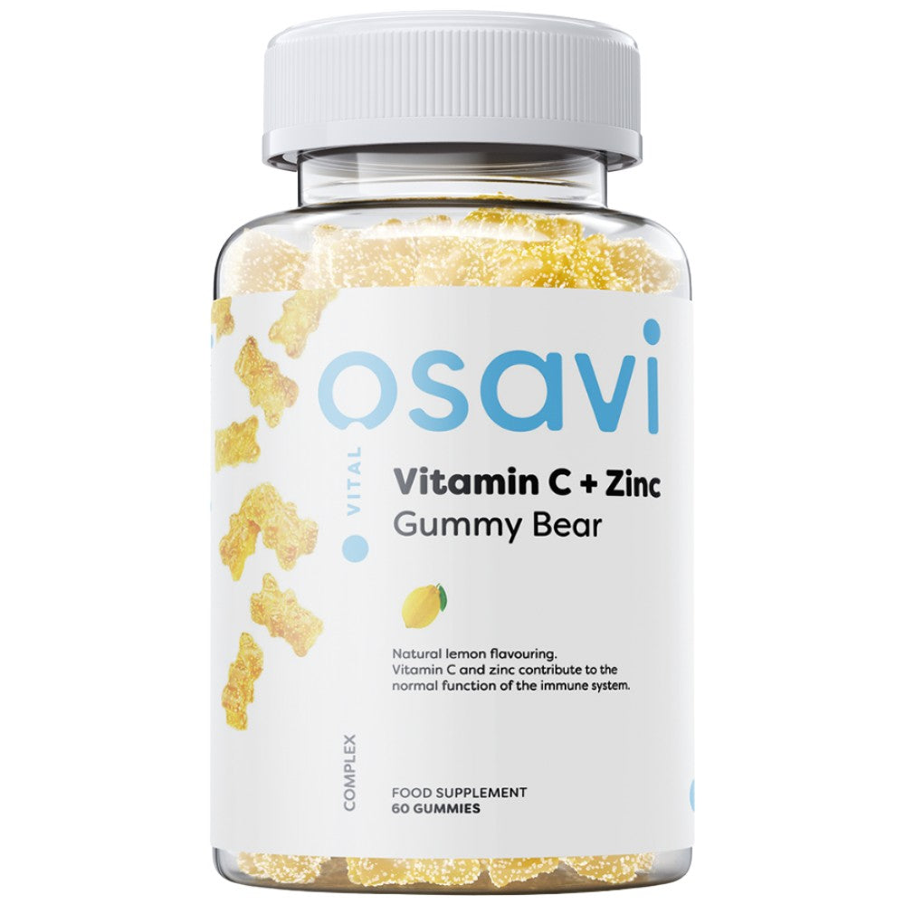 Vitamina C + Zinco | Orsetto Gommoso - 60 caramelle gommose