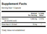 Vitamina C con Rosa Canina 1000 mg - 30 capsule
