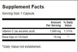Vitamina C con Rosa Canina 1000 mg - 90 capsule