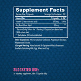 Vitamina C con rosa canina 500 mg/100 capsule.