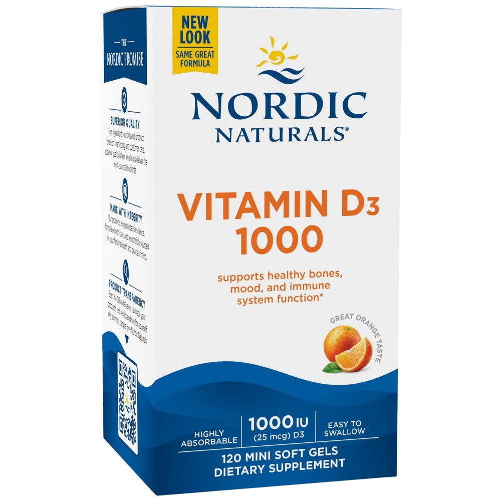 Vitamina D3 1000 UI - 120 capsule gel