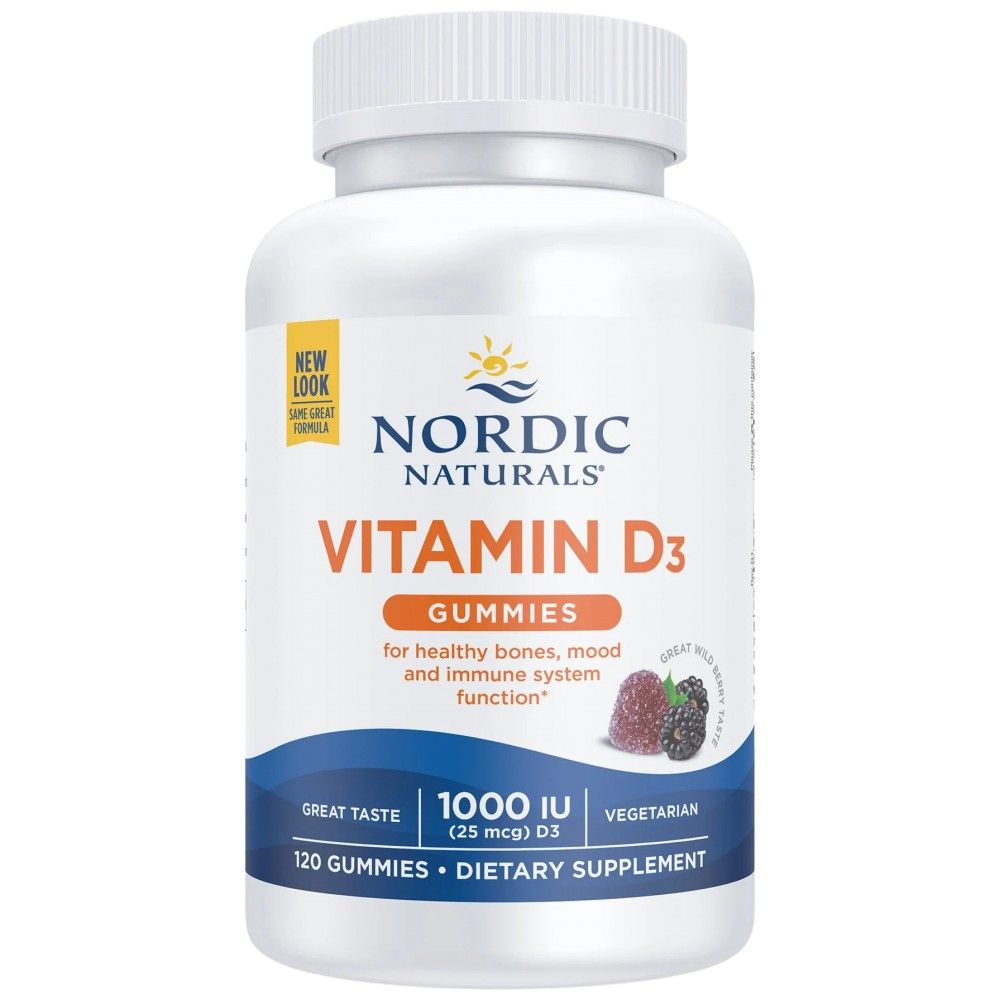 Caramelle gommose alla vitamina D3 1000 UI - 120 caramelle gommose