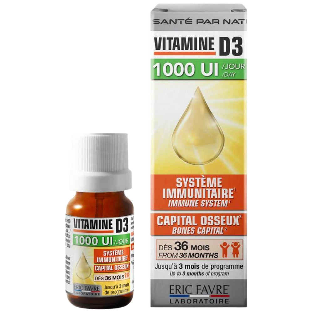 Vitamina D3 liquida | 200 UI per Goccia - 20 ml