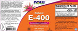 Vitamina E-400 UI MT - 100 capsule gel