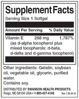 Vitamina E Mista 400 UI - 100 capsule gel