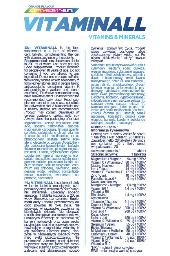 VitaminTutto | Multivitaminico Effervescente - 20 compresse solubili