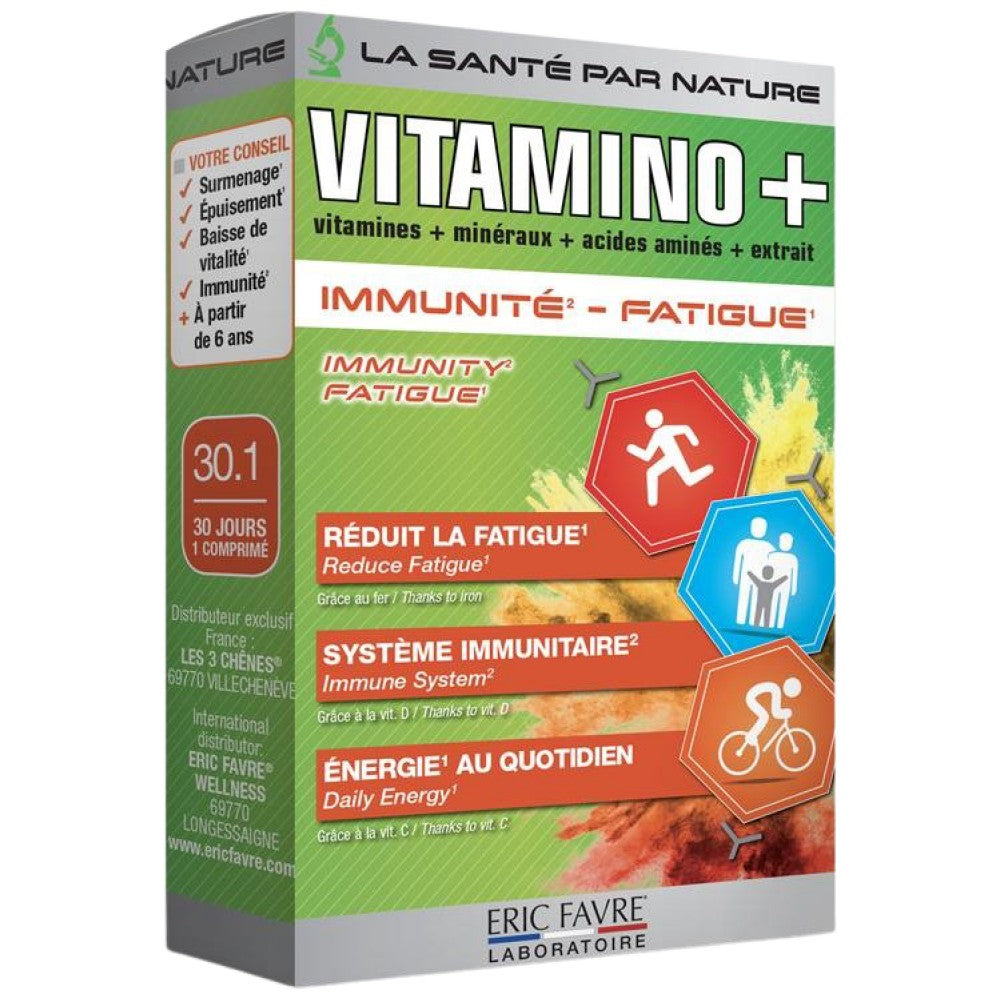 Vitamina+ | Complesso multivitaminico Immunità e fatica - 30 capsule