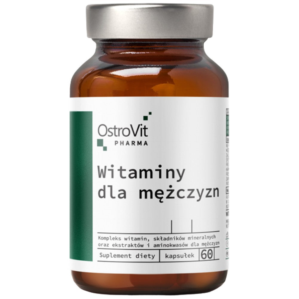 Vitamine per uomini | con Ashwagandha, Tribulus e Saw Palmetto 60 capsule