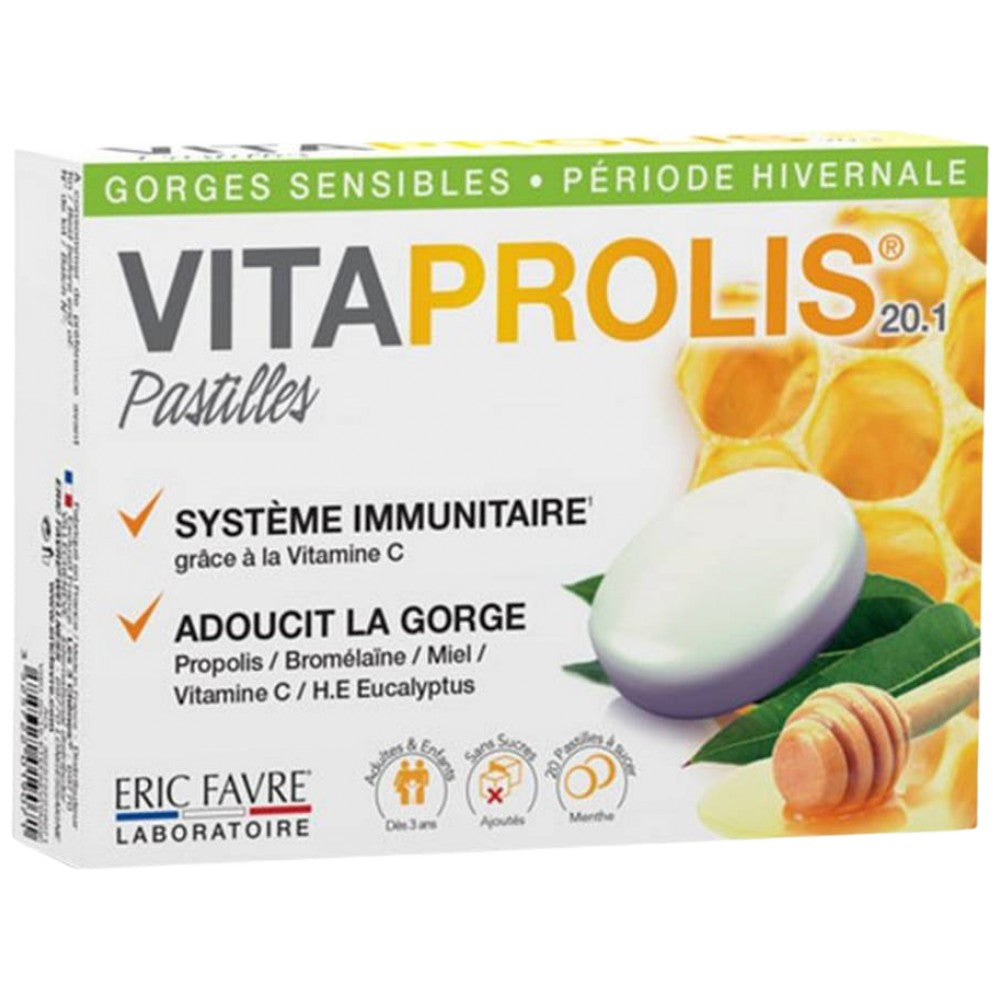 Vitaprolis® | Pastiglie per la Gola con Propoli 20 Caramelle