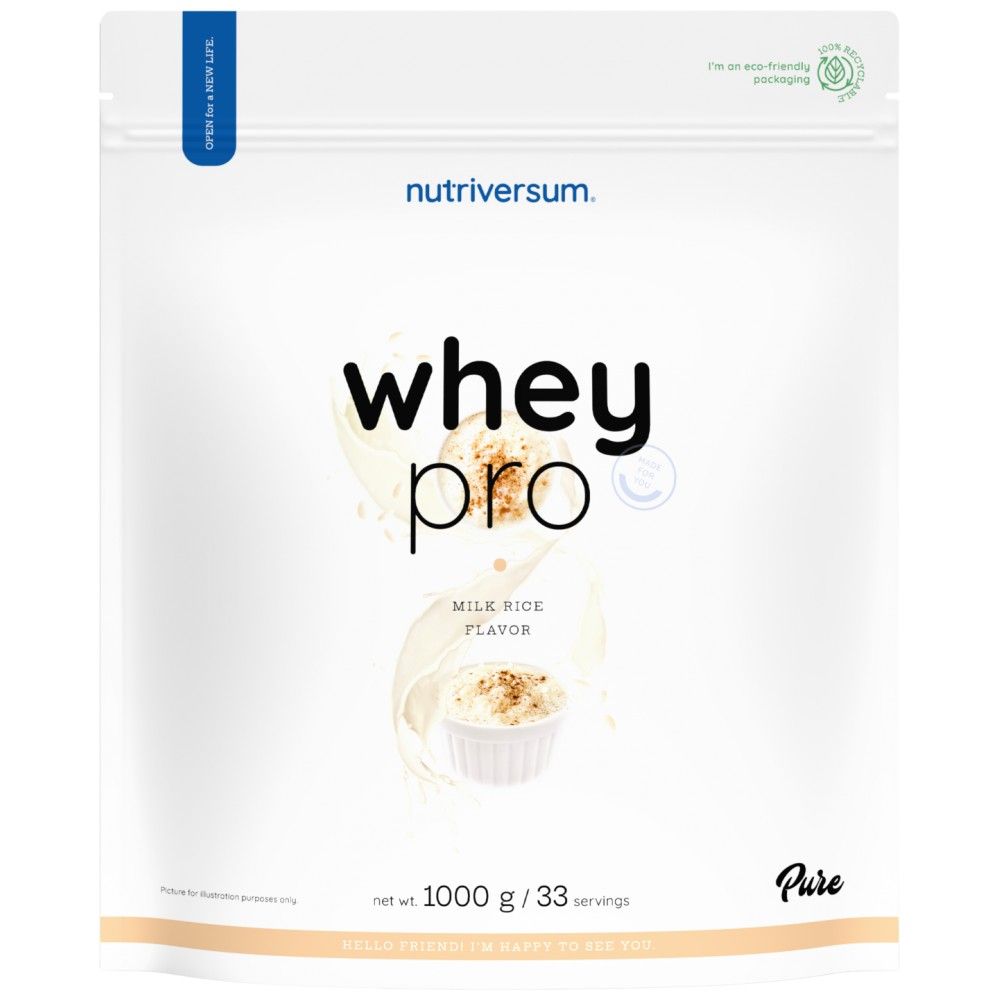 Whey Pro puro | con Sistema N-Zyme - 1000 grammi