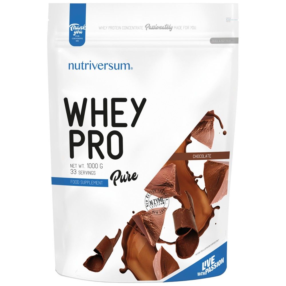 Whey Pro puro | con Sistema N-Zyme - 1000 grammi