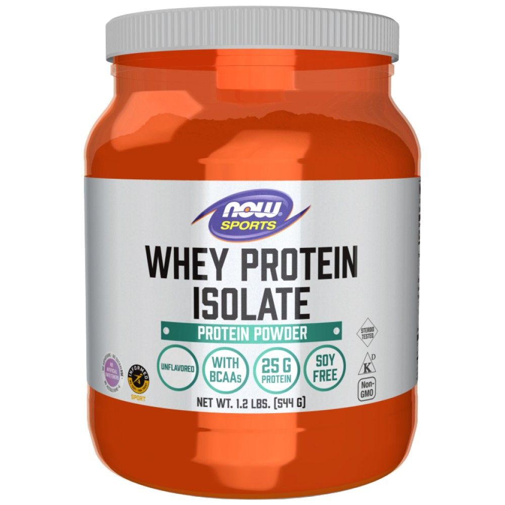 Proteine ​​isolate del siero del latte /Non aromatizzate/ - 544 grammi