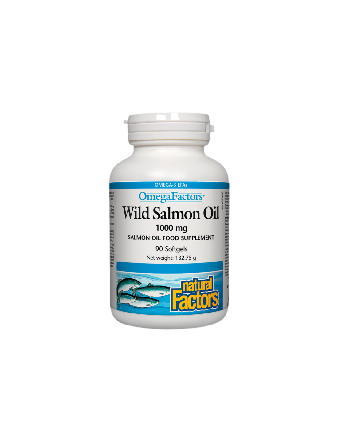 Olio di salmone selvatico del Pacifico - 90 capsule molli
