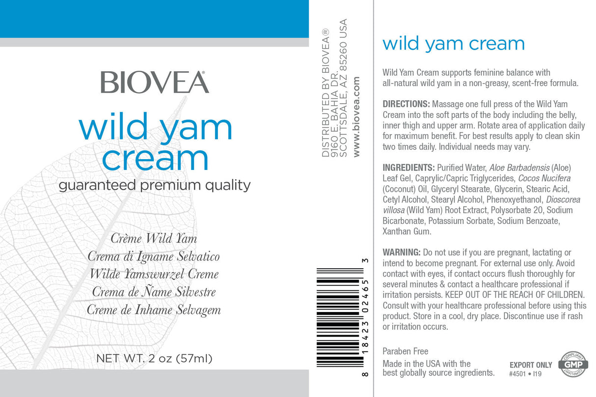 Crema di igname selvatico - 0,057