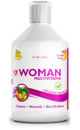 Multivitaminici per donne con collagene 1497 mg - 147 principi attivi /500 ml/