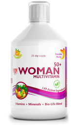 Women 50+ multivitaminici per donne con collagene 1497 mg - 149 principi attivi /500 ml/