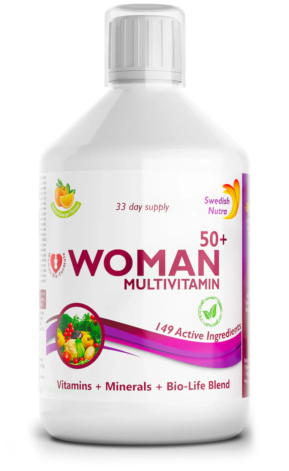 Women 50+ multivitaminici per donne con collagene 1497 mg - 149 principi attivi /500 ml/