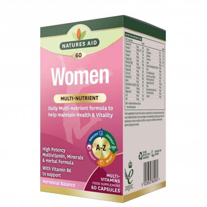Multivitaminici per donne & Minerali 60 capsule NaturesAid