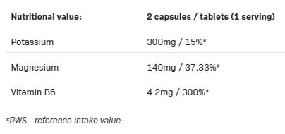 Tri magnesio + potassio - 100 capsule