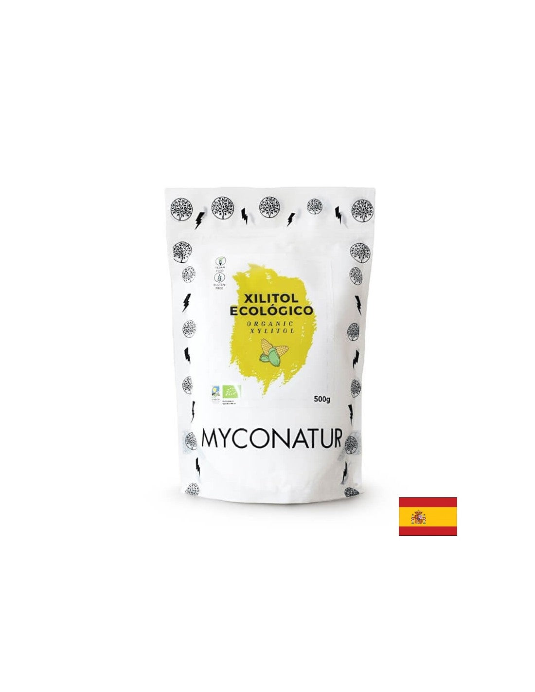 Xilitolo, Bio - Bio xilitolo, 500 g <tc>Myconatur</tc>