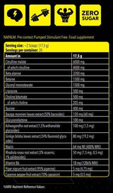 Xtreme Napalm Pre-Contest/Pumped - Senza stimolanti - 17,5 grammi