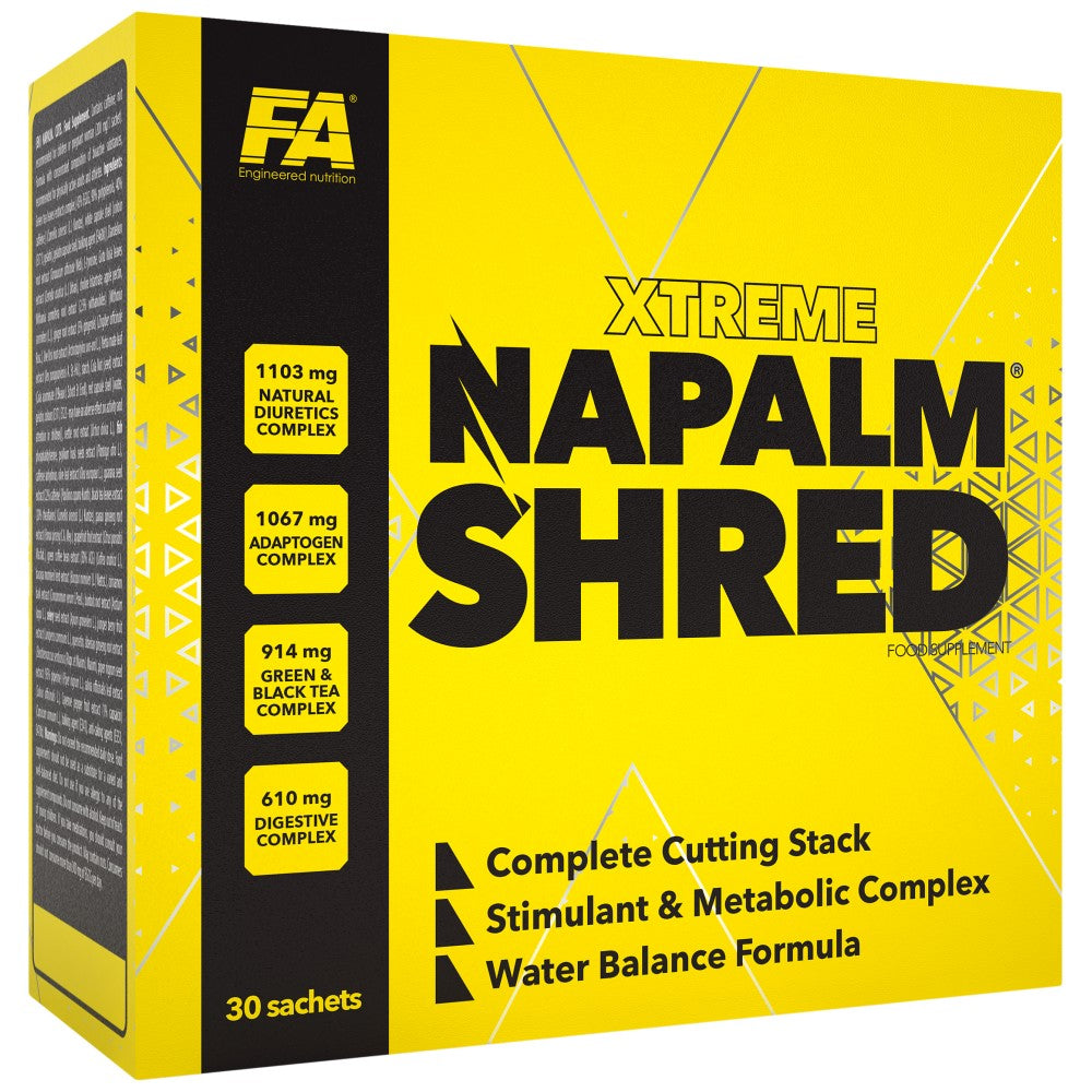 Xtreme Napalm Shred | Stack completo di taglio - 30 confezioni