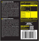 Vitamina C 1000 mg + bioflavonoidi | con echinacea + zinco - 120 compresse