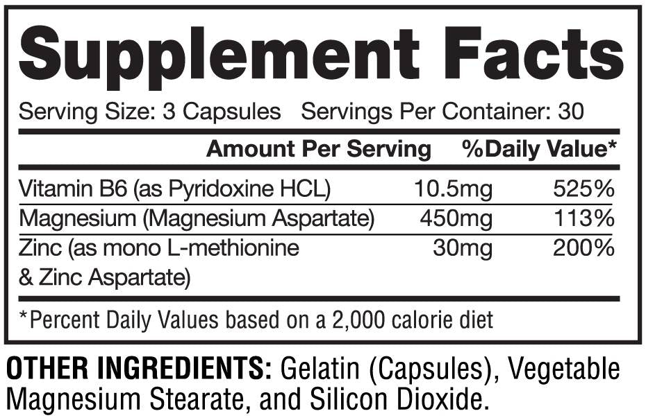 Complesso ZM/ZMA - 90 capsule