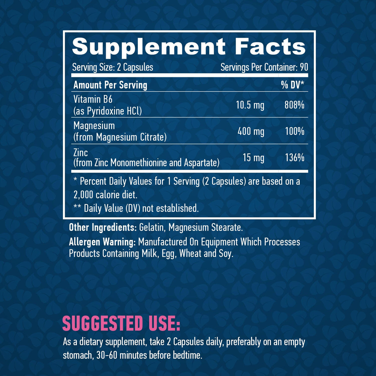ZMA/180 tappi. -0