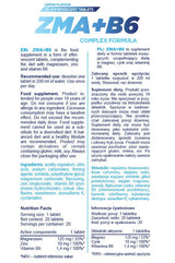 ZMA + B6 | Formula complessa effervescente - 20 compresse solubili