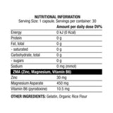 ZMA | Zinco, Magnesio e B6 - 30 capsule